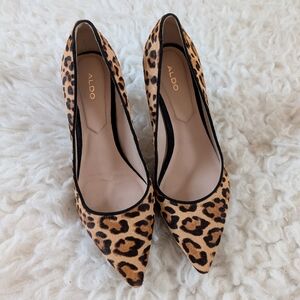 Aldo Leopard Print Pumps